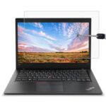 Película de vidrio templado de pantalla completa de dureza de superficie de 0.4 mm 9H para Lenovo ThinkPad L480 de 14 pulgadas
