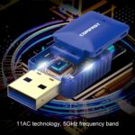 Adaptador de Red USB Compake CF-726B 650Mbps Bluetooth WIFI Receptor - Imagen 4