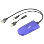 Bridge WIFI Repeater Vonets Vap11G-300 Mini 300Mbps para Dispositivo IP Cámara IP Impresora IP Xbox PS3 IPTV Skybox (Azul)