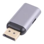 Adaptador 2 en 1 DP Male a USB-C Tipo-C con Carga y Adaptador Hembra USB-C Tipo-C 4K 60Hz - Imagen 3