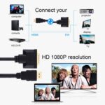 Cable Adaptador HDMI Macho a DVI Hembra 24+1 de 30 cm - Imagen 4