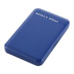 Caja de Disco Duro 2,5 Pulgadas SATA 3.0 6 Gbps a USB 3.0 Caja Externa Unidad de Disco Duro (Azul) - Imagen 2