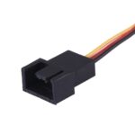 Cable Ventilador Chasis Computadora 1 a 2 Conectores 3 Pines 30 cm - Imagen 4