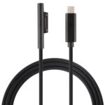 Cable USB-C a 6 Pines Macho Magnético para Microsoft Surface Pro 6/5, Cable de Carga y Alimentación para Computadora Portátil, 1,5 m