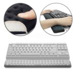 Alfombrilla de ratón de espuma viscoelástica con reposamuñecas para teclado mecánico, tamaño: M, Size : M