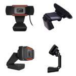 Cámara USB con cámara web de enfoque manual 720P con micrófono integrada - Imagen 2