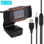 Cámara de PC Giratoria USB HD 720P para Skype y Android TV
