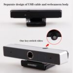 Cámara para Computadora Aoni C90 1080P HD con Micrófono para Uso Empresarial - Imagen 3