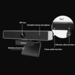 Cámara para Computadora Aoni C90 1080P HD con Micrófono para Uso Empresarial - Imagen 4