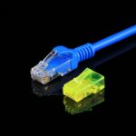 Conector Modular RJ45 Anpwoo Amp01 100 Piezas (Amarillo) - Imagen 3