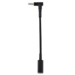 Adaptador USB-C Pd 100W 18.5-20V 4.5x0.6mm Codo Cable Trenzado de Nylon para HP - Imagen 4