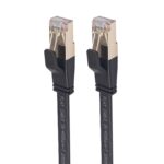 Cable LAN de Red Plana Cat8-2 con Blindaje Doble, Longitud 20 m - Imagen 2