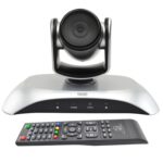 Cámara de Videoconferencia Yans Ys-H10Uh USB HD 1080P Gran Angular con Control Remoto (Plateado)