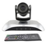 Cámara de Videoconferencia Yans Ys-H13Uh USB HD 1080P Gran Angular Zoom 3X Control Remoto (Plateado)