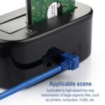 Cable USB 3.0 Tipo-B Macho a Derecha 90 Grados Ángulo para Impresora de Alta Velocidad 2M - Imagen 4