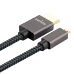 Cable trenzado de nailon macho HDMI macho con cabezal chapado en oro ULT-unite, longitud del cable: 1,2 m, 1.2m - Imagen 2
