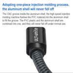 Cable trenzado de nailon macho HDMI macho con cabezal chapado en oro ULT-unite, longitud del cable: 1,2 m, 1.2m - Imagen 4