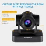 Cámara de Videoconferencia Feelworld Usb10X 10X Óptico Zoom 1080P USB PTZ (Negro) - Imagen 3