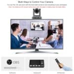 Cámara PTZ Feelworld NDI20X Zoom Óptico Simultáneo 20X Streaming EU y EE.UU. - Imagen 4