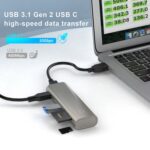 Adaptador Rocketek HC463 USB 3.1 Gen2 a Type-C 3.1 con USB 3.1 y lector SD/TF 6 en 1 Hub - Imagen 4