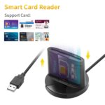 Lector de Tarjetas Inteligentes Rocketek Scr02 Desktop USB2.0 Sim / Cac (Negro) - Imagen 4