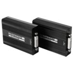 Measy DVI1815 Convertidor de transmisor y receptor extensor DVI, fuente de alimentación única POE, distancia de transmisión: 150 m, DVI1815