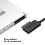 Adaptador de Cable SATA Delgado Profesional USB 3.0 a 7 + 6 Pines Indicador - Imagen 4