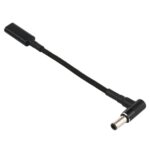 Adaptador Cable Trenzado de Nylon PD 100W 18.5-20V 6.0 x 0.6mm Codo a USB-C / Tipo-C - Imagen 3