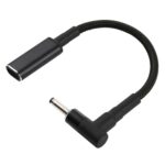 Adaptador Cable Trenzado de Nylon PD 100W 18.5-20V 3.0x1.0 mm Codo a USB-C / Tipo-C - Imagen 2