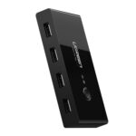 Selector de Conmutador USB Ugreen 2 Puertos que Comparten 4 Puertos para Ratón, Teclado e Impresora - Imagen 4
