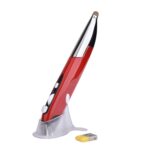 Ratón Óptico Inalámbrico Inteligente PR-06 de 4 Teclas con Función de Lápiz Óptico (Rojo)