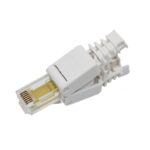 Enchufe Modular Conector RJ-45 Versión Corta UTP Cat6 que Prensa sin Herramientas