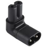 Adaptador Convertidor de Enchufe Codbow C7 a C8 CA Enchufe