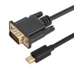 Cable Convertidor Mini DisplayPort a VGA, Longitud 1,8 Metros
