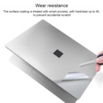 Juego de pegatinas de película protectora 4 en 1 para Microsoft Surface Laptop 3 de 15 pulgadas, For Surface Laptop 3 15 inch - Imagen 3