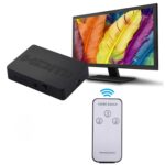 Interruptor HDMI 3x1 1080P con Control Remoto para 3 Puertos de Entrada y 1 Puerto de Salida