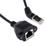 Cable de Extensión LAN RJ45 Macho Doblado hacia Arriba a RJ45 Hembra 30cm - Imagen 4
