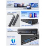 Estación de Acoplamiento Hub Tipo C 3.0 Orico Dka20-Bk-Bp 10 Gbps 20 en 1 (Negro) - Imagen 4