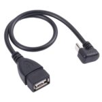Cable de Datos USB 2.0 OTG Micro con Forma de U Macho a USB Femenino