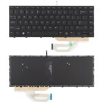 Teclado Retroiluminado para HP ProBook 430 G5 440 G5 445 G5 640 G4 640 G5 L01071-001 L00735-001 (Negro)