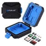 Estuche para Tarjetas de Memoria Puluz 11 en 1 para 3 SIM, 2 XQD, 2 CF, 2 TF y 2 SD