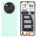 Tapa Trasera de Batería de Plástico con Marco Central y Tapa de Lente de Cámara para ZTE Blade V70 Max