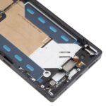 Marco Central Placa de Bisel y Sensor Huellas para ZTE Nubia Red Magic 10 Pro (Negro) - Imagen 4