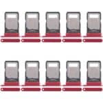 Bandeja Tarjeta SIM para Motorola Edge 40 XT2303-2 (10 Unidades) (Roja)