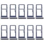 Bandeja Tarjeta SIM y Micro SD para Motorola Moto G60s XT2133-2 XT2133-1 (10 Unidades) (Azul)