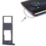 Bandeja Tarjeta SIM y Micro SD para Motorola Moto G6 Plus (10 Unidades) (Negra) - Imagen 4