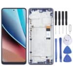 Pantalla Completa para Motorola Moto G Stylus 4G con Marco (2022) (Azul)