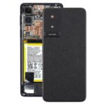 Tapa Batería Carcasa Trasera para TCL K24 con Tapa de Lente de Cámara (Negra)