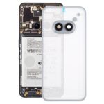 Tapa Trasera de Batería Transparente Original para Nothing Phone 2a Plus con Tapa para Lente de Cámara