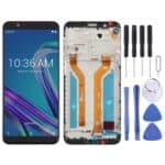 Pantalla Completa Original con Marco para Asus ZenFone Max Pro M1 ZB601KL ZB602KL (Negro)